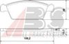 A.B.S. 37002 Brake Pad Set, disc brake
